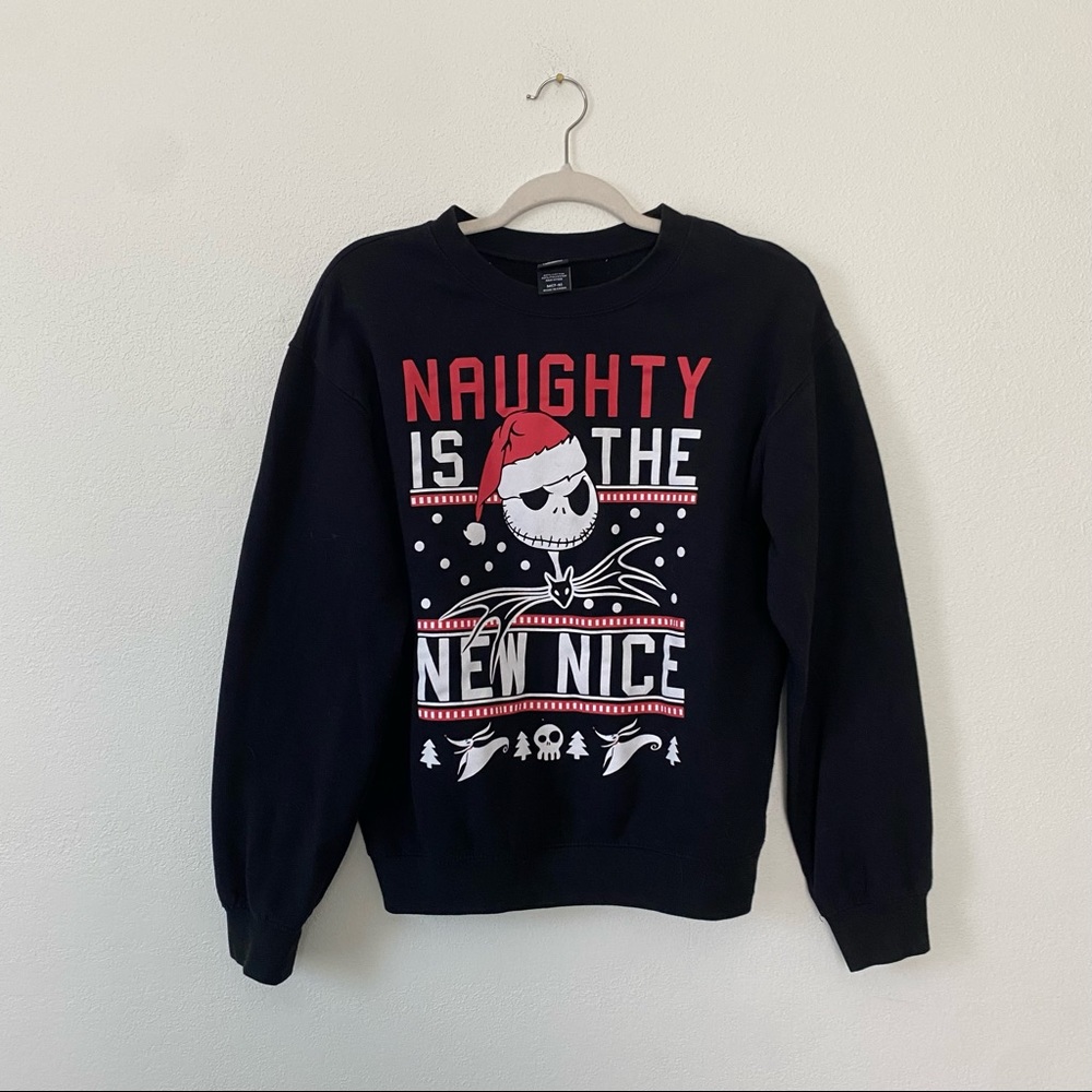Do you think of the name right before Christmas crewneck